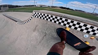 YOW Surfskate  Hatteras Island NC  Medium raw clips [upl. by Gaudet]