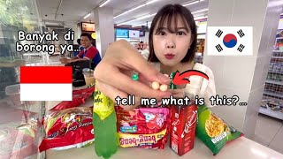 Korean 🇰🇷 REACTION on eating Indonesian 🇮🇩 SNACKS for first time [upl. by Buseck904]