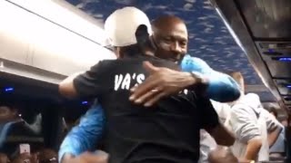 Michael Jordan Congratulates Allen Iverson On Being Inducted Into The Hall Of Fame [upl. by Yrreg]