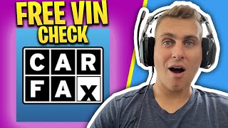 Completely FREE Vin Check Tutorial 2023 CarFax Free Vin Check Promo Code [upl. by Ahsima]