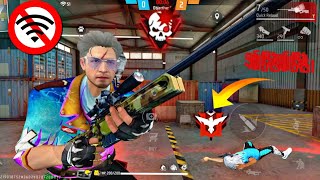 NOOB PRANK 😂 Revenge Zoom Headshot Lone Wolf Gameplay Free Fire ff noobprank [upl. by Giselbert]