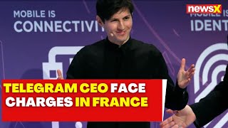 Telegram Boss Pavel Durov Placed Under Formal Investigation  NewsX [upl. by Nuhsyar]