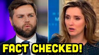 JD Vance DESTROYS Margaret Brennan LIVE on Air [upl. by Burke]