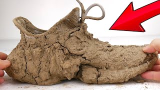 I Cleaned The Worlds MUDDIEST Yeezys  ASMR [upl. by Murdocca]