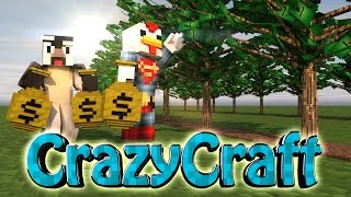 Minecraft  Crazy Craft 20  OreSpawn Modded Survival Ep 191  quotMONEY GROWS ON TREESquot [upl. by Olimreh]