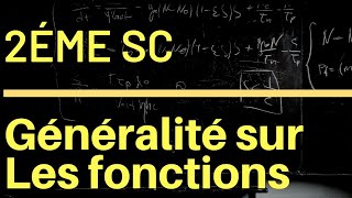 généralités sur les fonctions 2éme science tunisie exercice corrigé [upl. by Asenev]