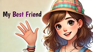 My best friend  easy story for english learners  english speaking practice english story [upl. by Colon]