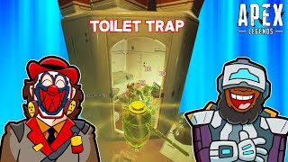 The Ultimate Toilet Trap in Apex Legends [upl. by Lida]