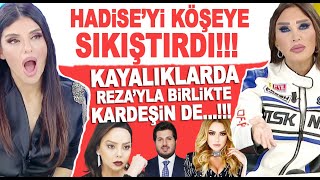 Seren Hadiseyi köşeye sıkıştırdı Rezayla kayalıklarda el ele hem de kardeşin [upl. by Ahsinav]