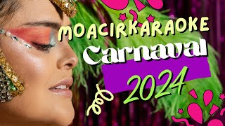 KARAOKE  MARCHINHAS DE CARNAVAL  BLOCO 4 [upl. by Yrannav]