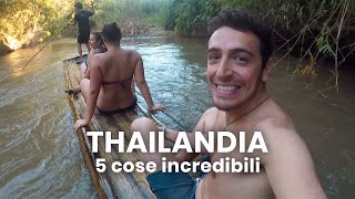 VIAGGIO IN THAILANDIA 5 cose da fare [upl. by Sprage]