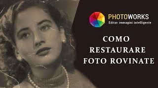 Come restaurare foto rovinate in 5 minuti senza Photoshop [upl. by Cochran255]