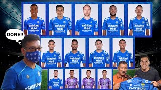 RESMI INILAH SKUAD PERSIB BANDUNG TAHUN 2021 [upl. by Gora286]