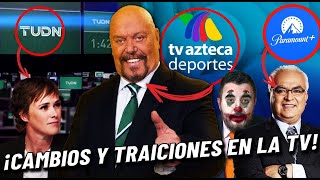 ¡PVTAZAZO EN LA TV CAMBIOS IMPENSABLES EN TUDN ESPN AZTECA Y MÁS [upl. by Ahs]