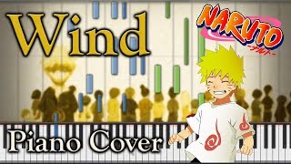 Wind Naruto Ending 1  Piano Cover  Sheet Music [upl. by Oinimreh499]