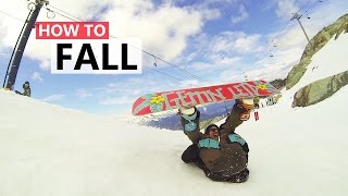 How to Fall on a Snowboard [upl. by Archambault]