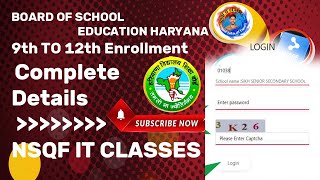 HBSE Enrollment Process with Practical Photo Sign Aadhar Card Size Full knowledge [upl. by Abbot]