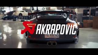 Porsche GT3 with Akrapovic Exhaust System [upl. by Mloc]