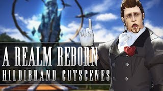 A Realm Reborn  Hildibrand Cutscenes 23 Update [upl. by Airretnahs]