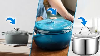 Top 5 Dutch Oven in 2024  Reviews Prices amp Where to Buy [upl. by Ahserb452]