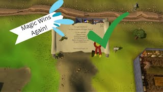 Dragon Slayer 1  In F2P with only Magic  OSRS in HD 12 [upl. by Bowlds]