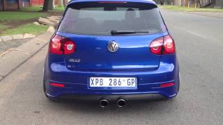 Golf R32  Milltek Non resonated exhaust [upl. by Moseley948]