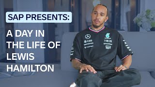 A day in the life of Lewis Hamilton [upl. by Aubreir]