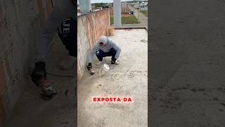 Como proteger sua laje exposta forma correta dicas construção obras pedreiro dica engenharia [upl. by Kask685]