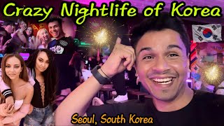 NIGHTLIFE SEOUL KOREA  WALKING STREET  Clubs  South Korea [upl. by Eiramik]