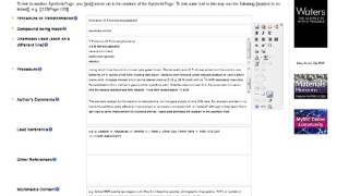 Learn how you can share your work on ChemSpider Synthetic Pages [upl. by Yrrag]