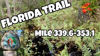 Florida Trail Christmas to Chuluota Wilderness Trail [upl. by Akemaj]