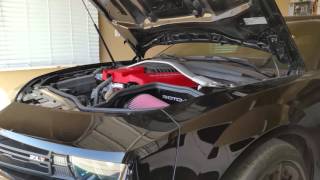 ZL1 Supercharger Whine w Roto Fab [upl. by Naened]