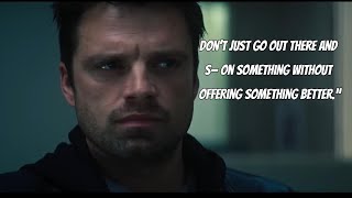 Sebastian Stans for Marvel When Calling Out Harsh Critics [upl. by Llewxam45]