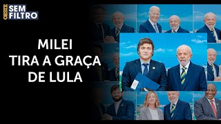 Lula fecha a cara para Milei e deixa clima tenso na cúpula do G20 [upl. by Aracaj]