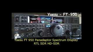 Yaesu FT 950 Panadapter [upl. by Debbie]