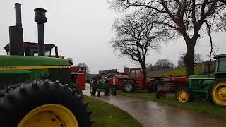 John Deere 4020 Powershift  HappyOldIron Antique tractors in Belgium [upl. by Edelson]