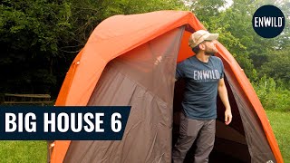 Big Agnes Big House 6 Camping Tent Review [upl. by Hun656]