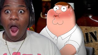 ROSE REACTS TO FIRST WE FEAST PETER GRIFFIN BARES IT ALL WHILE EATING SPICY WINGS [upl. by Lach]