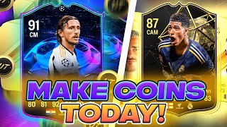 DOUBLE YOUR COINS With The BEST Trading Method on EA Sports FC Make Coins Easily On EAFC 24 [upl. by Leckie]