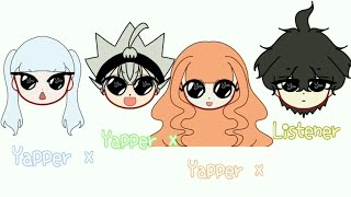 Yappers x Listener  Black Clover  The Clover Quartet [upl. by Ritch]