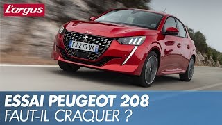 Essai Peugeot 208  les qualités et défauts de la nouvelle 208 [upl. by Llenaej]