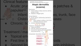 Atopic dermatitis eczema [upl. by Goodill87]