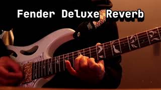 ibanez pia mas fender Deluxe Reverb [upl. by Staley]