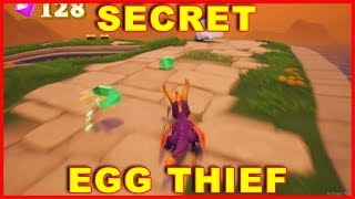 Spyro Secret Egg Thief Area in Town Square Leaf on the Wind Trophy REIGNITED TRILOGY [upl. by Mehta327]