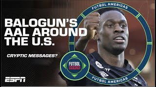 Folarin Balogun is getting the VIP treatment in the United States 👀  Futbol Americas [upl. by Oicafinob900]