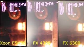 Doom4 Xeon E545036 vs FX 430036 vs FX 6300 36  GTX 970 [upl. by Blas]