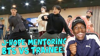 JHope Mentoring BTS Vs Trainees  REACTION [upl. by Parris]