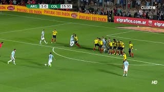 Lionel Messi vs Colombia Home 16112016 HD 1080i by SH10 [upl. by Brunn363]