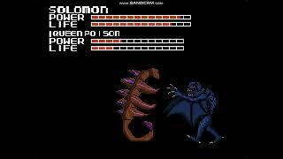 Nes Godzilla Creepypasta Queen Poison Fight [upl. by Limaa847]