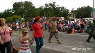 Marine Corps League Detachment 588  2012 Hernando De Soto Parade [upl. by Atahs]